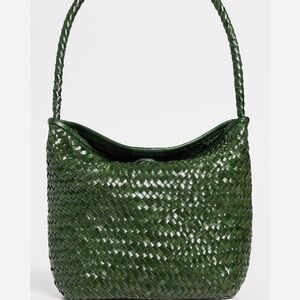 Madewell Green Woven Bag
